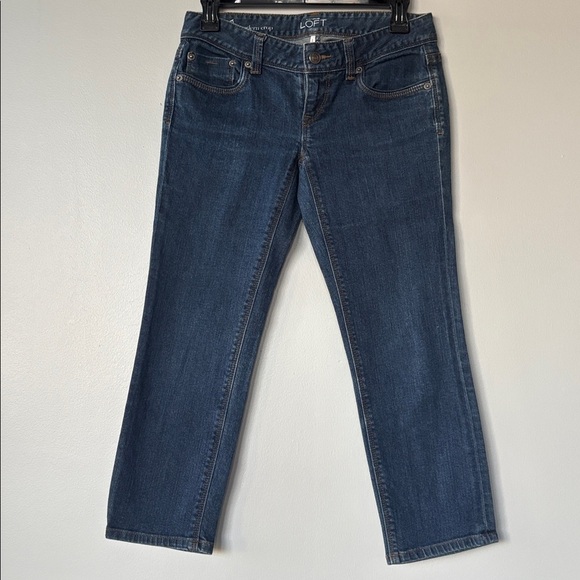 Ann Taylor LOFT modern crop jeans - Picture 6 of 7